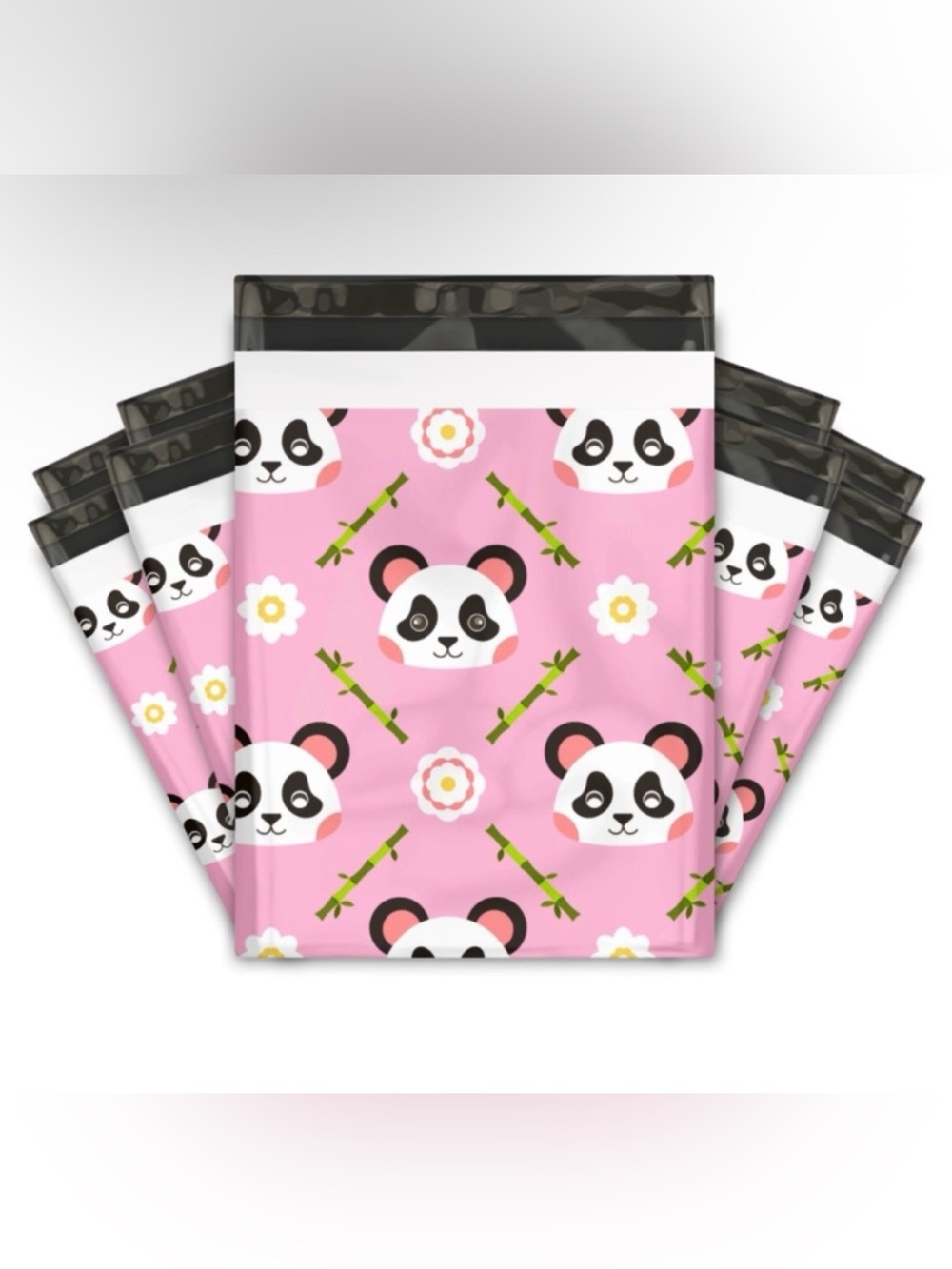 *Buy Now* 50 (10 X 13) Panda Pattern Poly Mailers